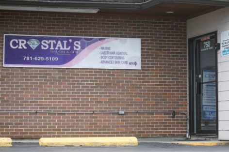 REVERE, MA. APRIL 13, 2021: Crystal's Salon and Spa in Revere, Massachusetts. (Staff photo by Nicolaus Czarnecki/MediaNews Group/Boston Herald)